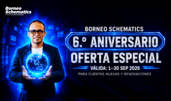 Borneo Schematics: ¡6 años juntos!